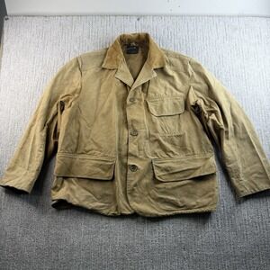 VTG Utica Duxbak Rainproofed Canvas Jacket Chore Coat Workwear Mens Size 44
